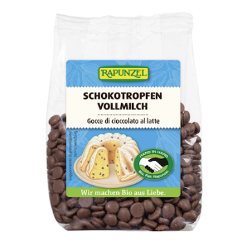 Schokotropfen Vollmilch - Rapunzel - 100 g